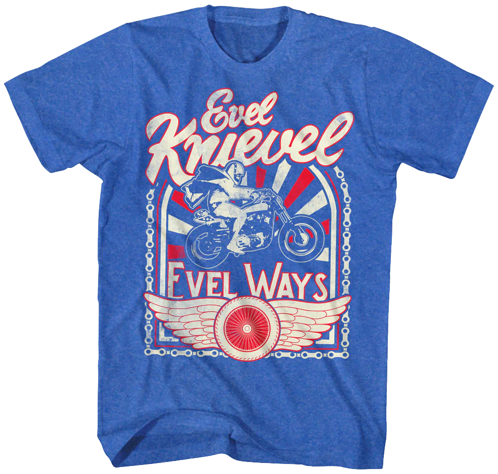 Evel Ways Evel Knievel T-Shirt