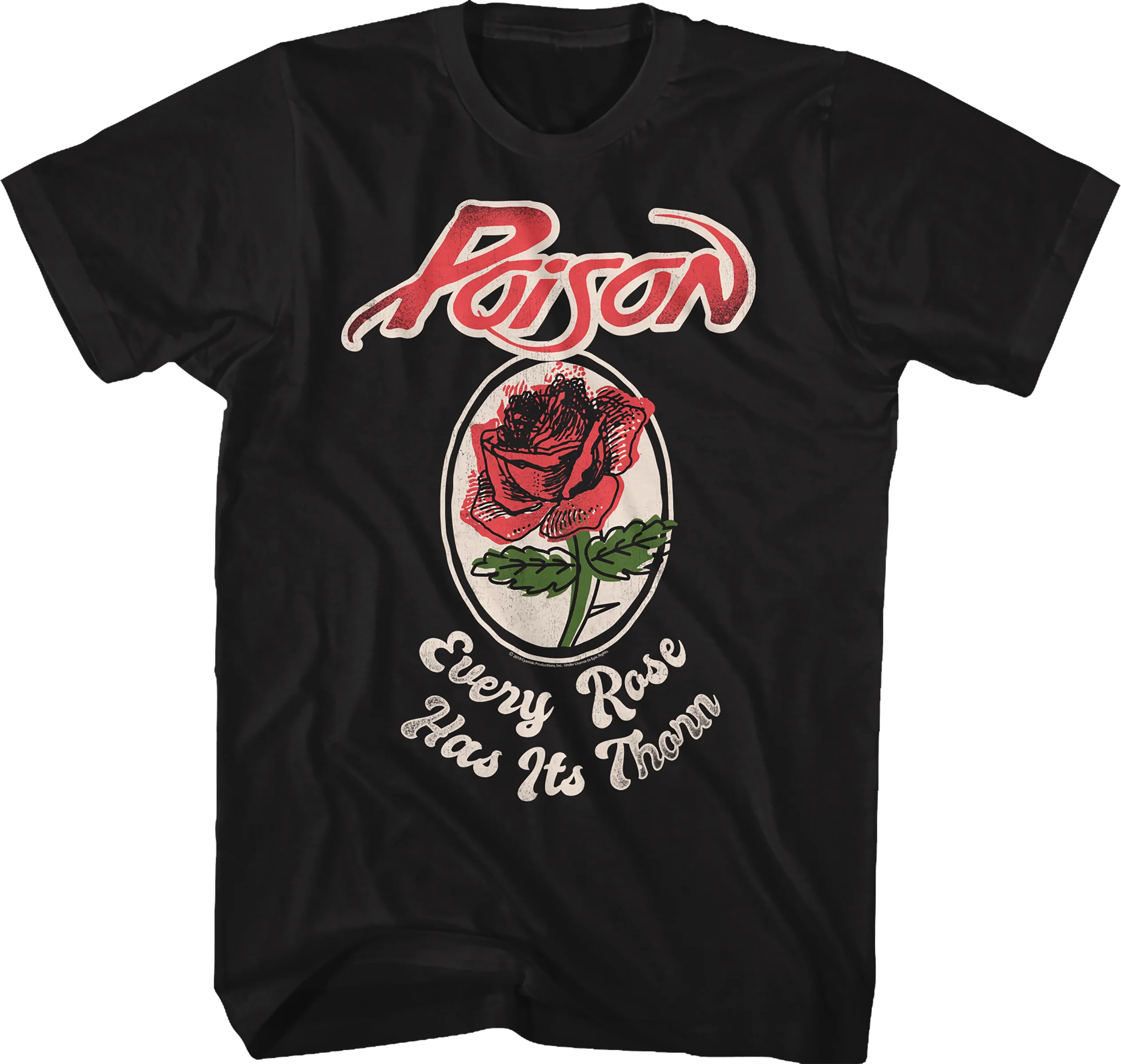 Every Rose Has Its Thorn Poison Shirt