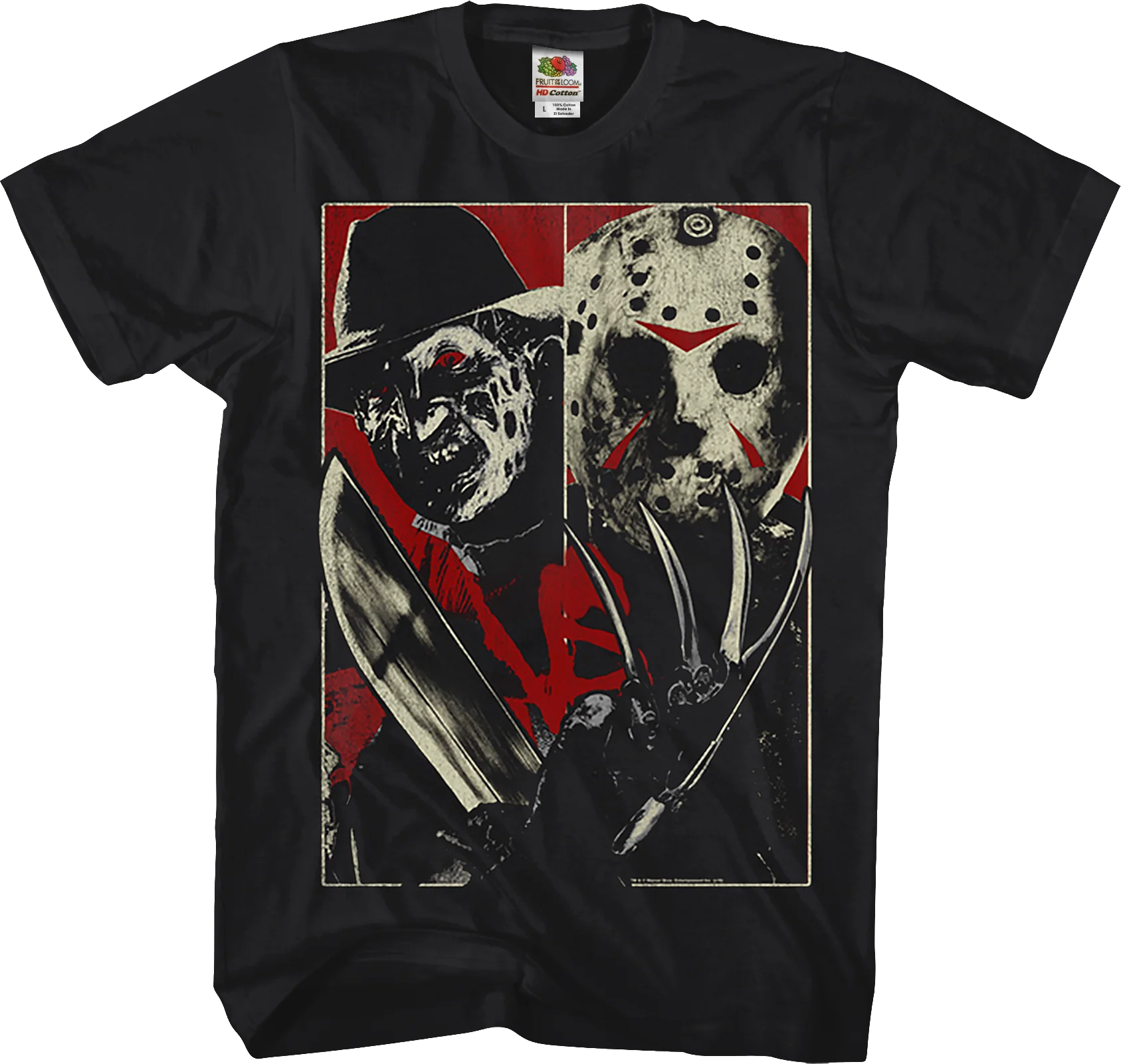 Evil Battles Evil Freddy vs. Jason T-Shirt
