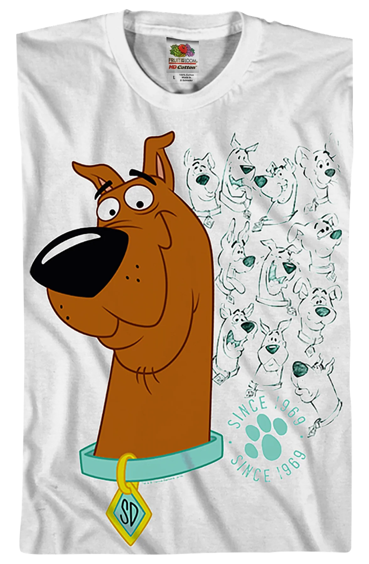 Evolution Of Scooby-Doo T-Shirt - Image 2