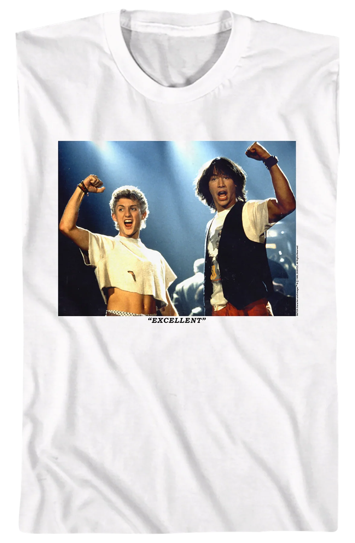 Excellent Framed Picture Bill and Ted T-Shirt - Image 2