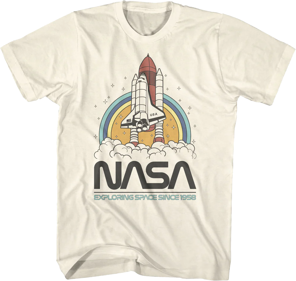 Exploring Space Since 1958 NASA T-Shirt