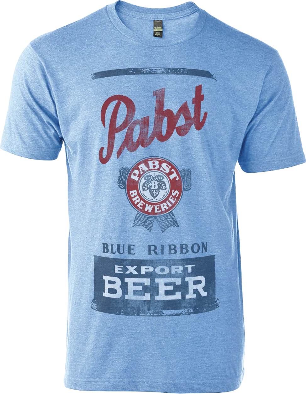 Export Beer Pabst Blue Ribbon T-Shirt - Image 2