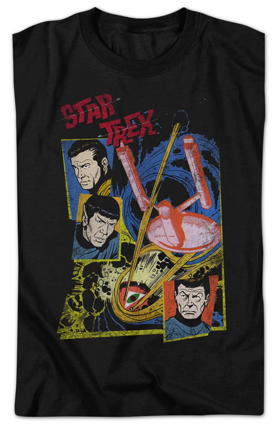 Eye Of The Storm Star Trek T-Shirt - Image 2
