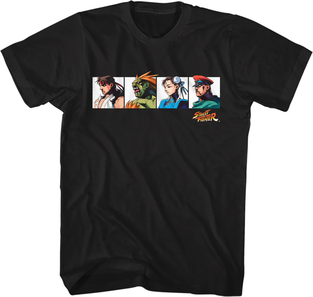 Fab Four Street Fighter T-Shirt