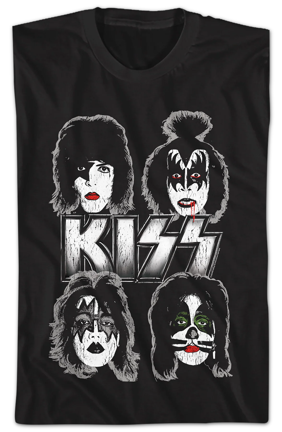 Face Paint KISS T-Shirt - Image 2