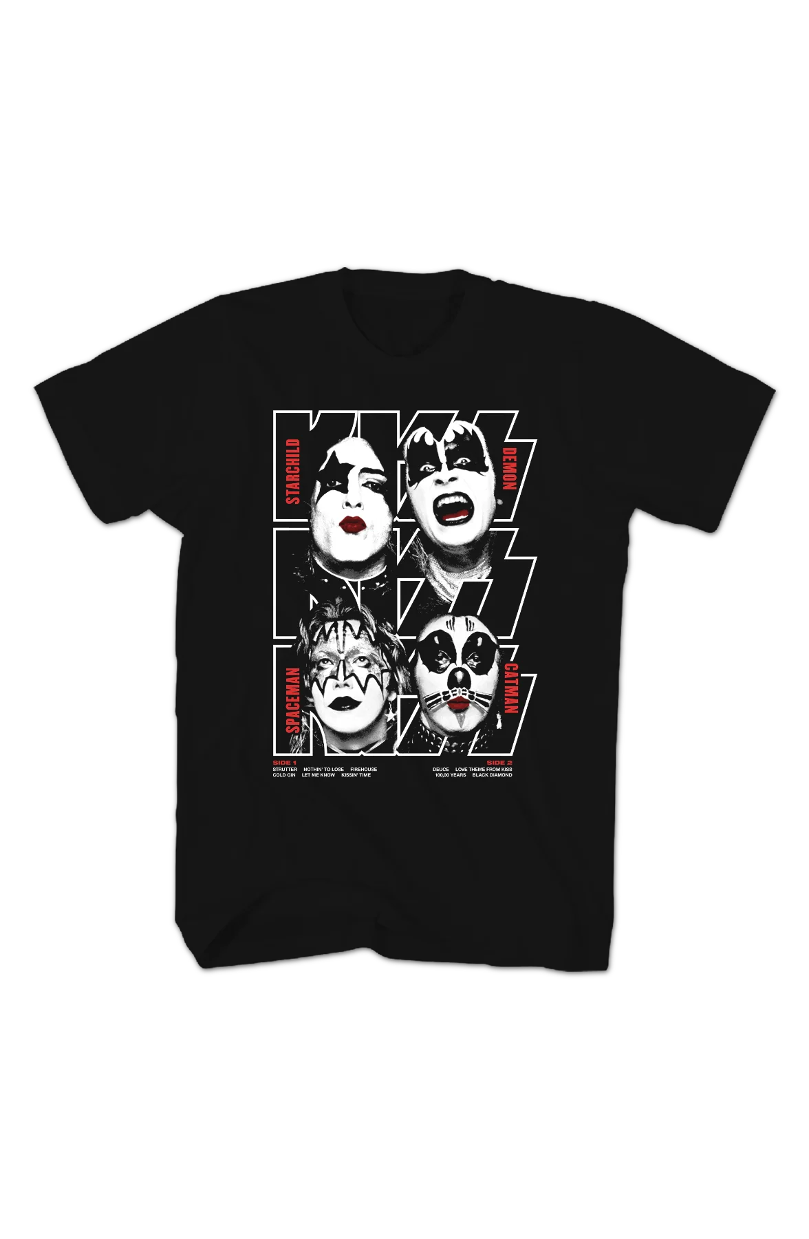 Faces & Names KISS T-Shirt - Image 2