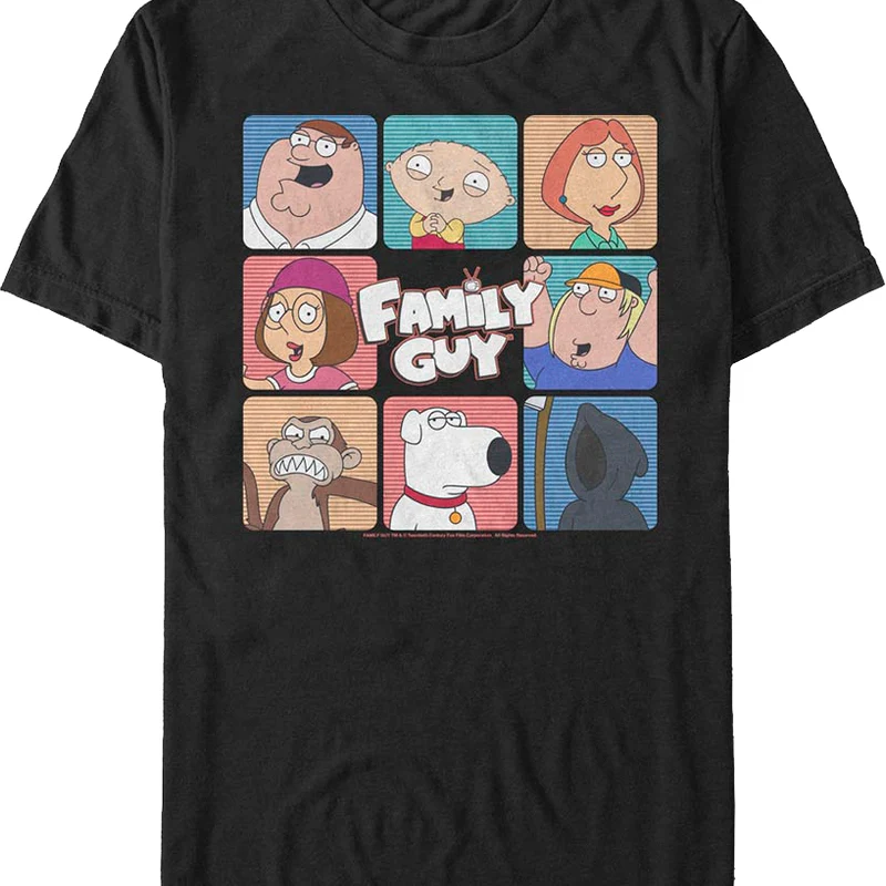 Family Guy Bunch T-Shirt