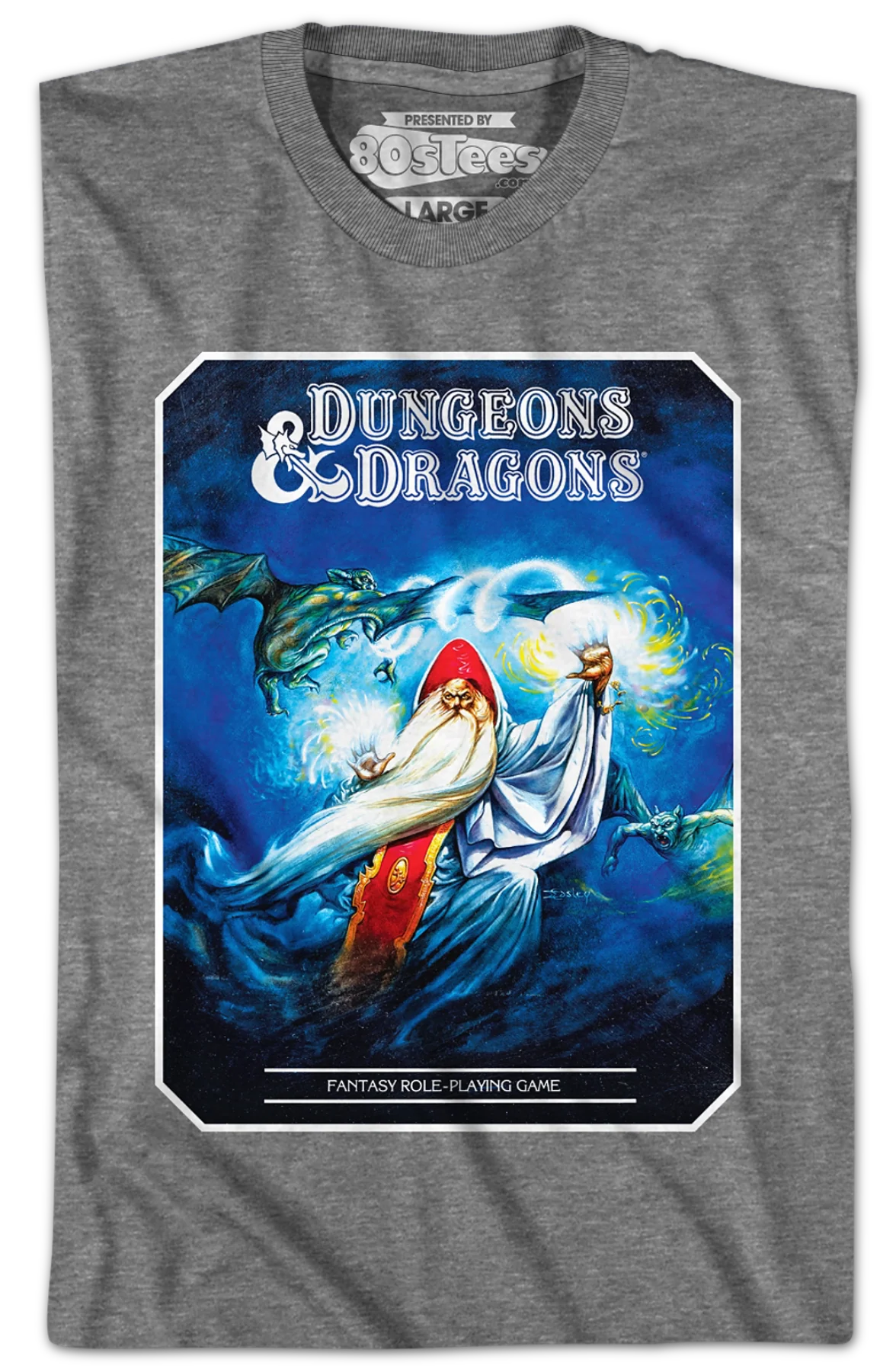 Fantasy Wizard Dungeons & Dragons T-Shirt - Image 2