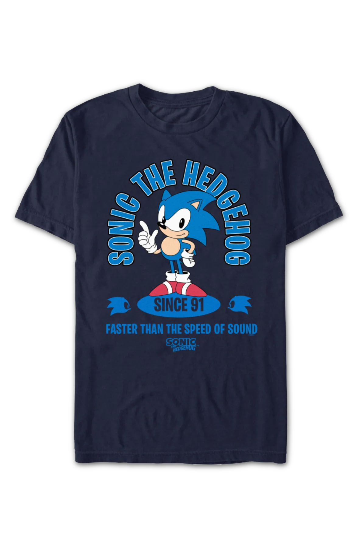 Faster Than The Speed Of Sound Sonic The Hedgehog T-Shirt - Image 2