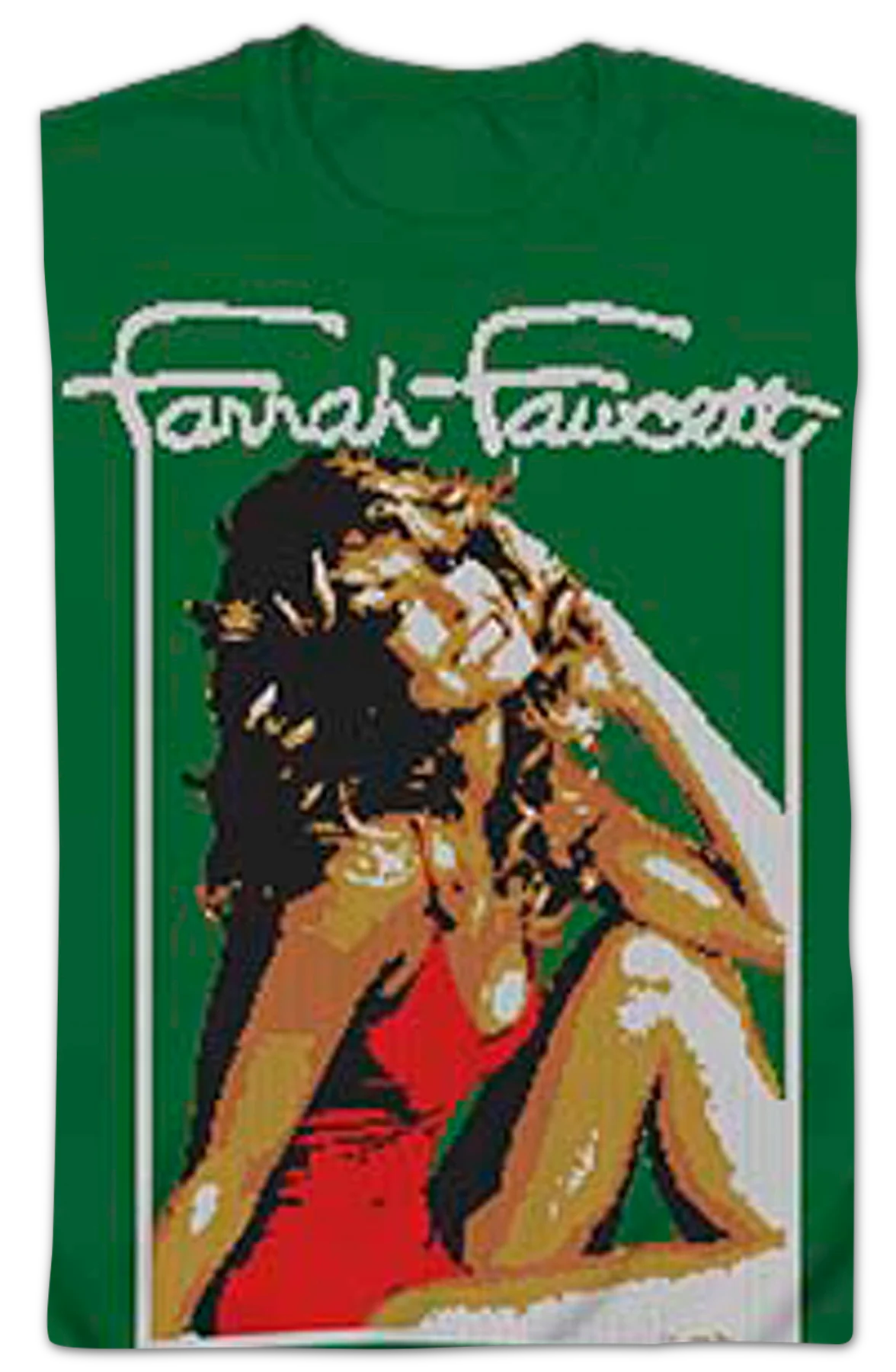 Faux Ugly Knit Farrah Fawcett Christmas Sweatshirt - Image 2