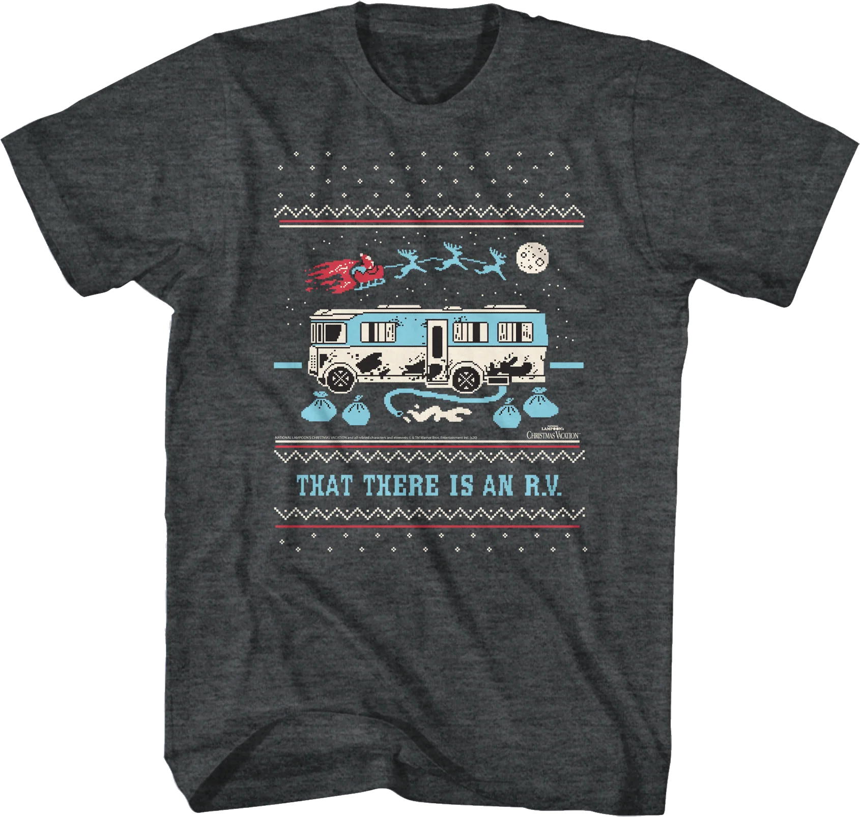 Faux Ugly Knit RV Christmas Vacation T-Shirt
