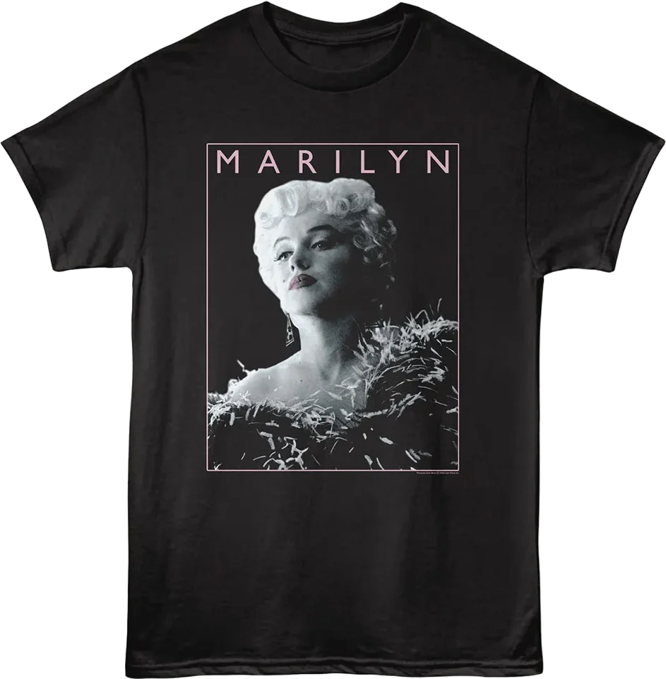 Feathered Dress Marilyn Monroe T-Shirt