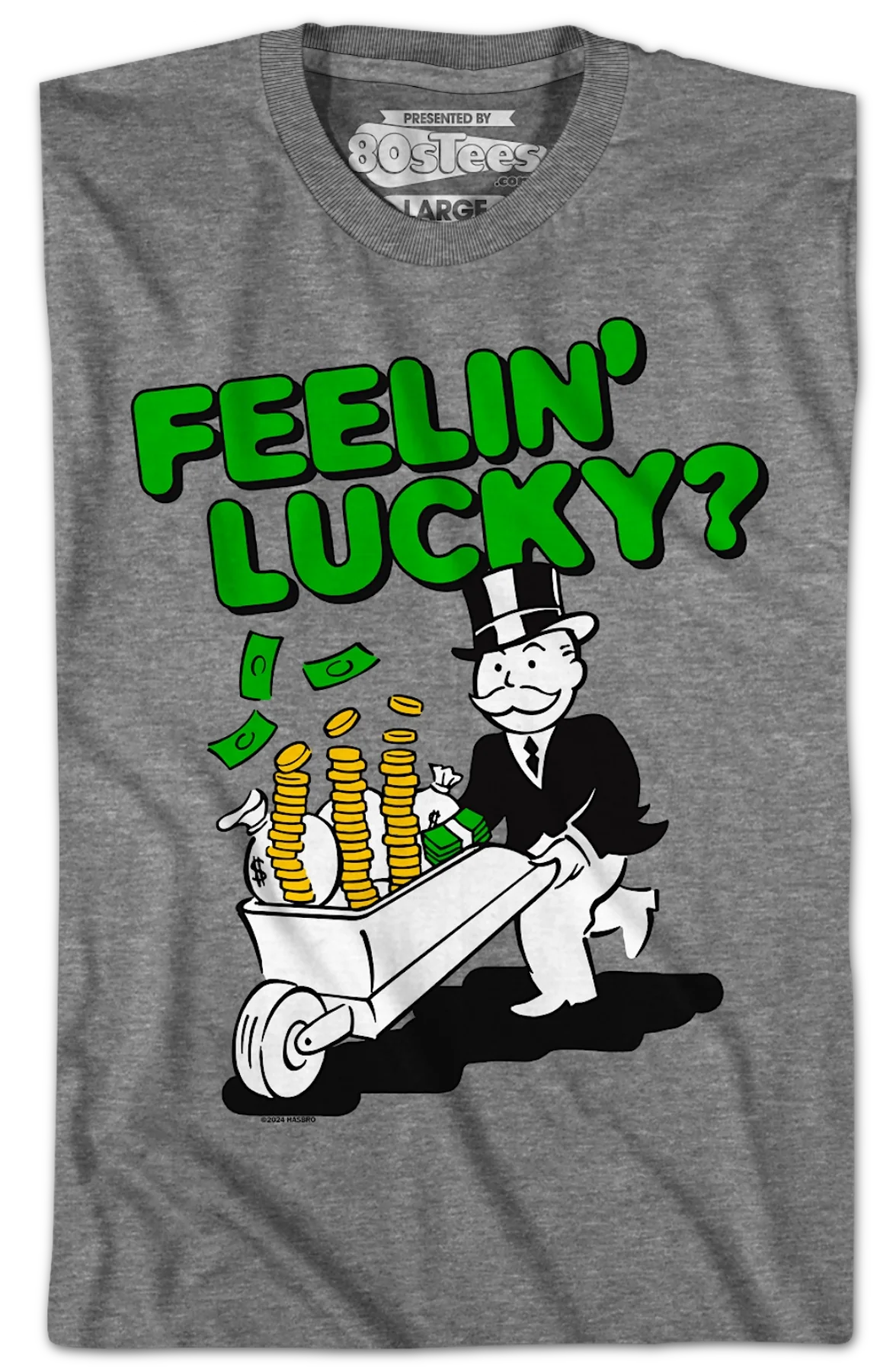 Feelin' Lucky Monopoly T-Shirt - Image 2