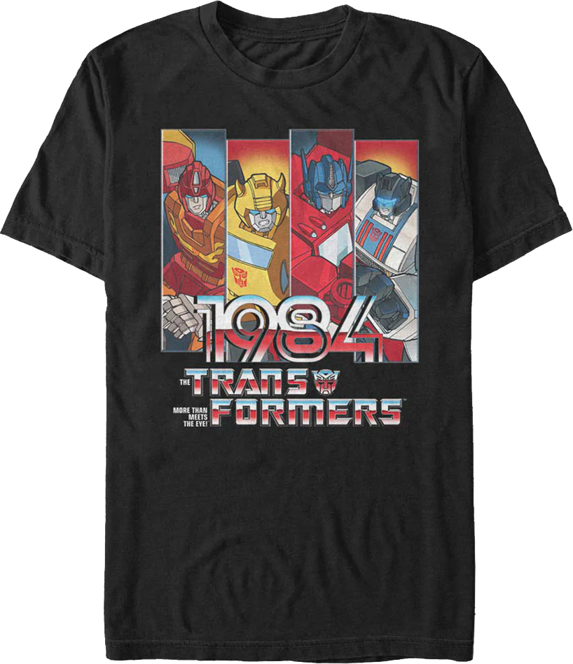 Fifth Sun 1984 Autobots Transformers T-Shirt
