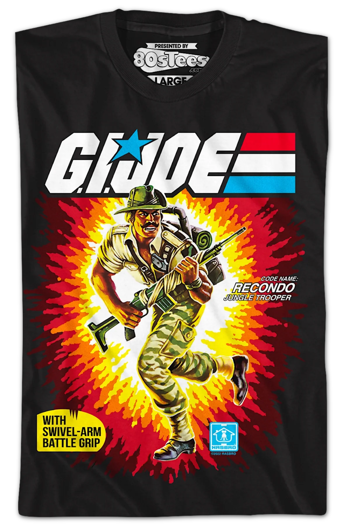 Box Art Recondo GI Joe T-Shirt - Image 2