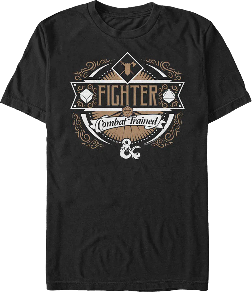 Fighter Dungeons & Dragons T-Shirt