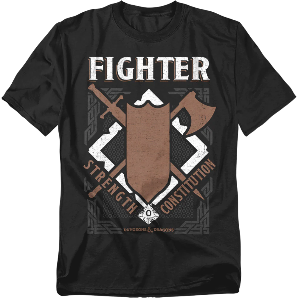 Fighter Logo Dungeons & Dragons T-Shirt