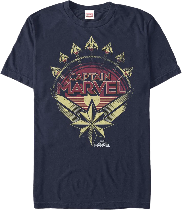 Fighter Planes Captain Marvel T-Shirt