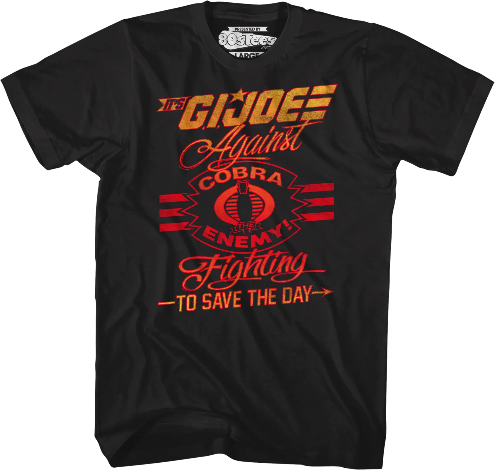 Fighting To Save The Day GI Joe T-Shirt