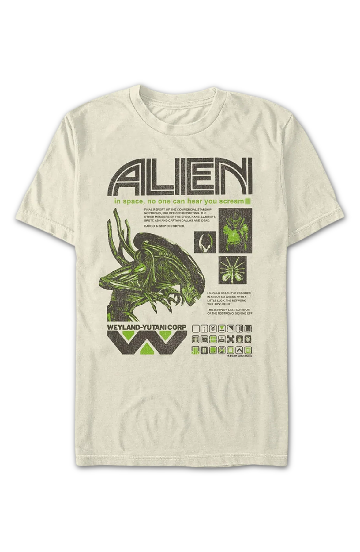 Final Report Alien T-Shirt - Image 2