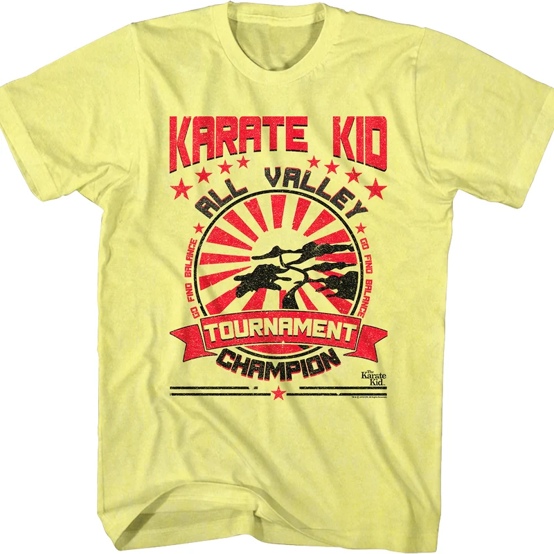 Find Balance Karate Kid T-Shirt