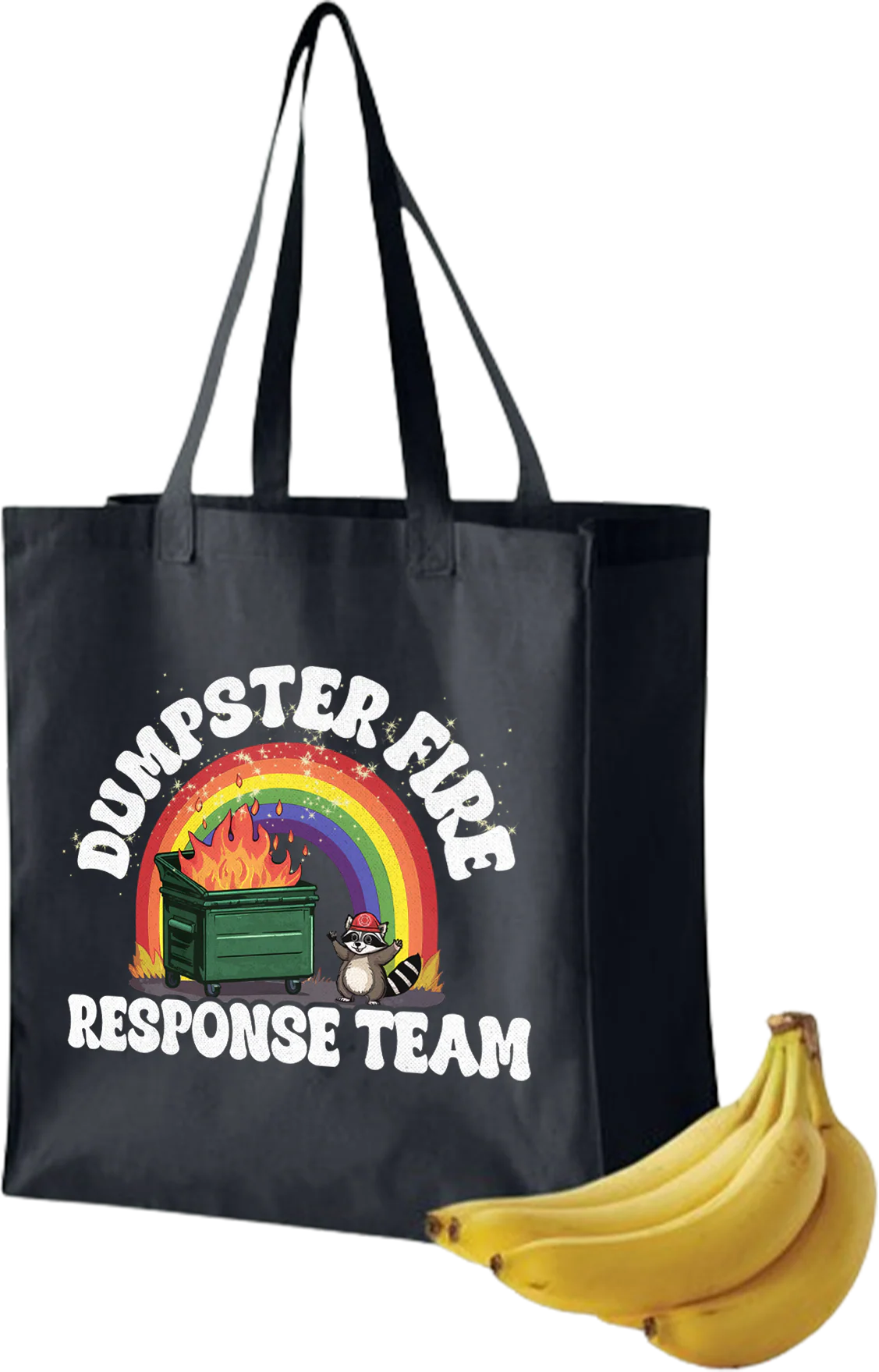 Fire Dumpster Response Team Tote Bag
