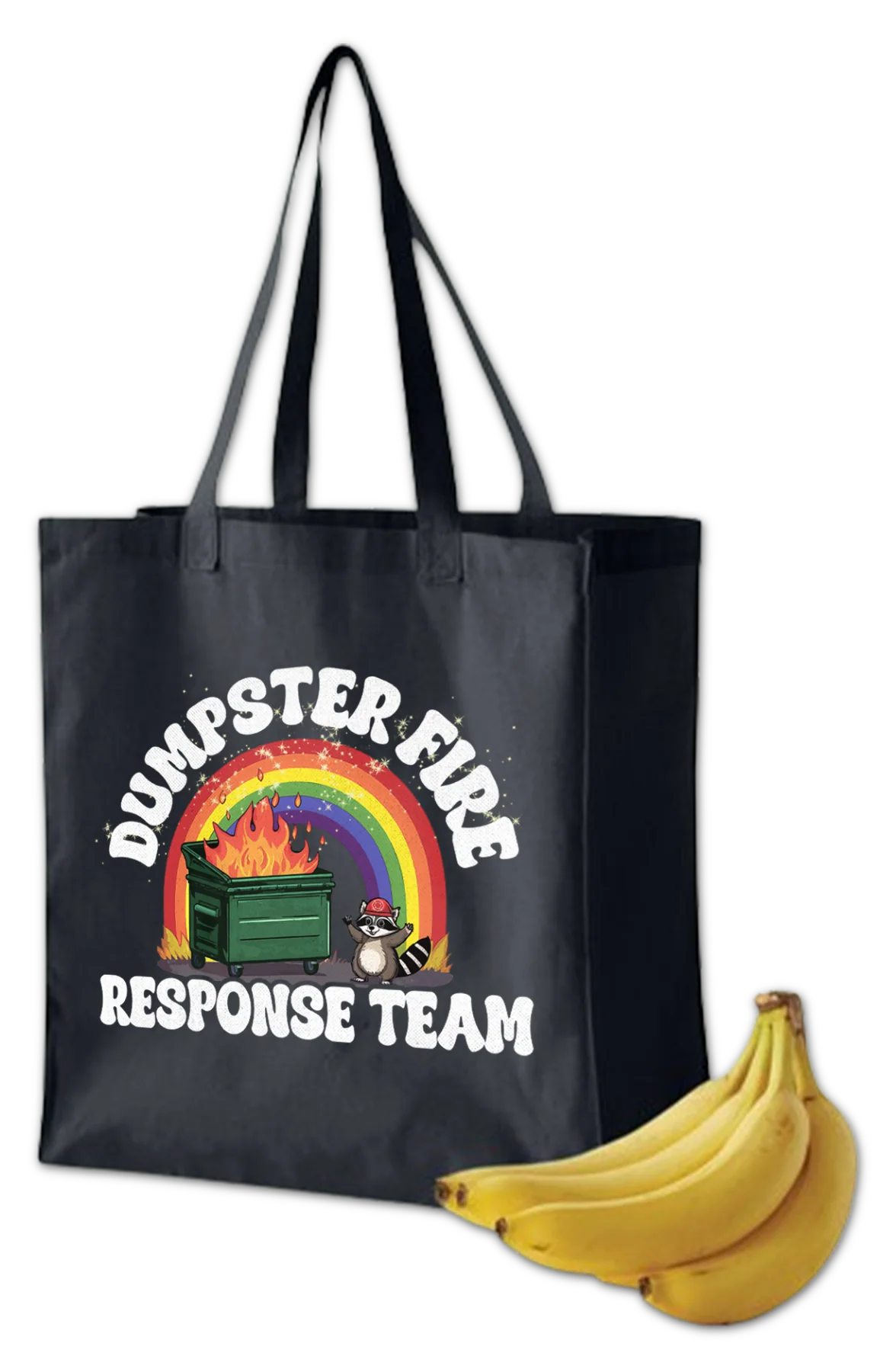 Fire Dumpster Response Team Tote Bag - Image 2