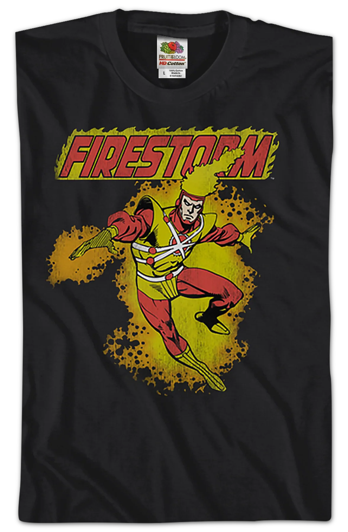 Firestorm DC Comics T-Shirt - Image 2