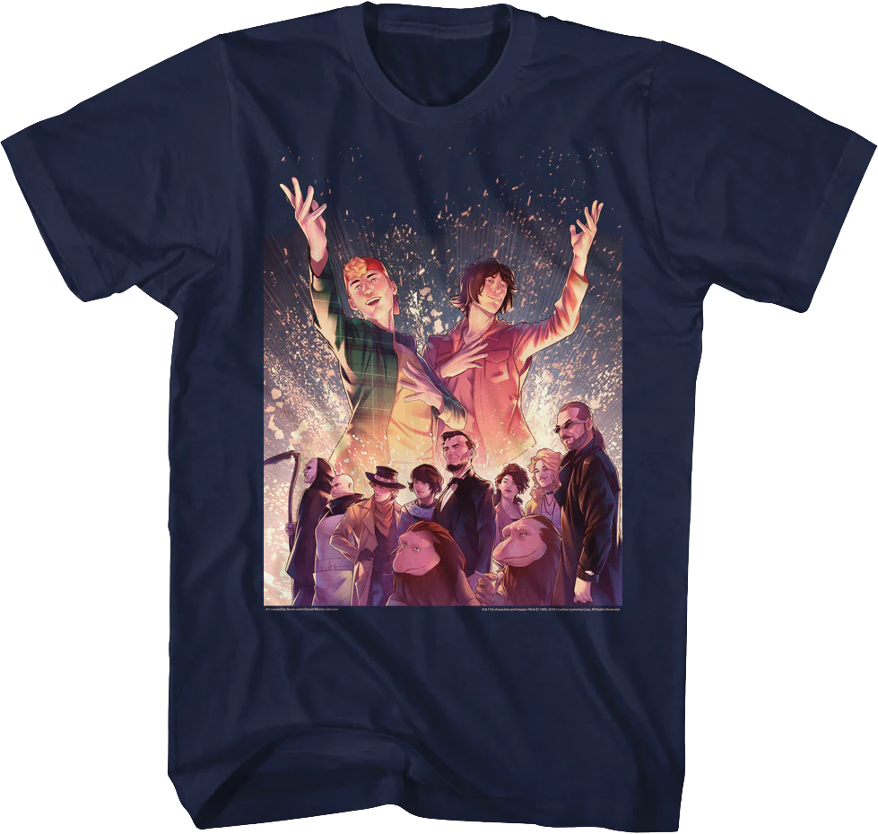 Fireworks Bill and Ted T-Shirt