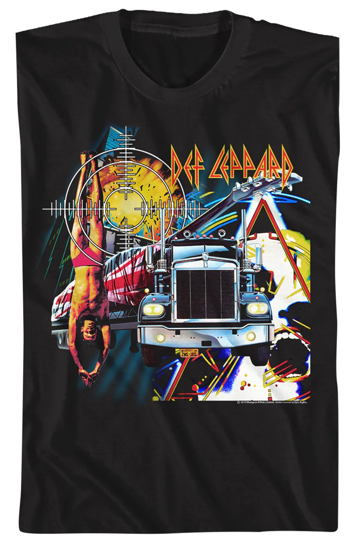 First Four Collage Def Leppard T-Shirt - Image 2