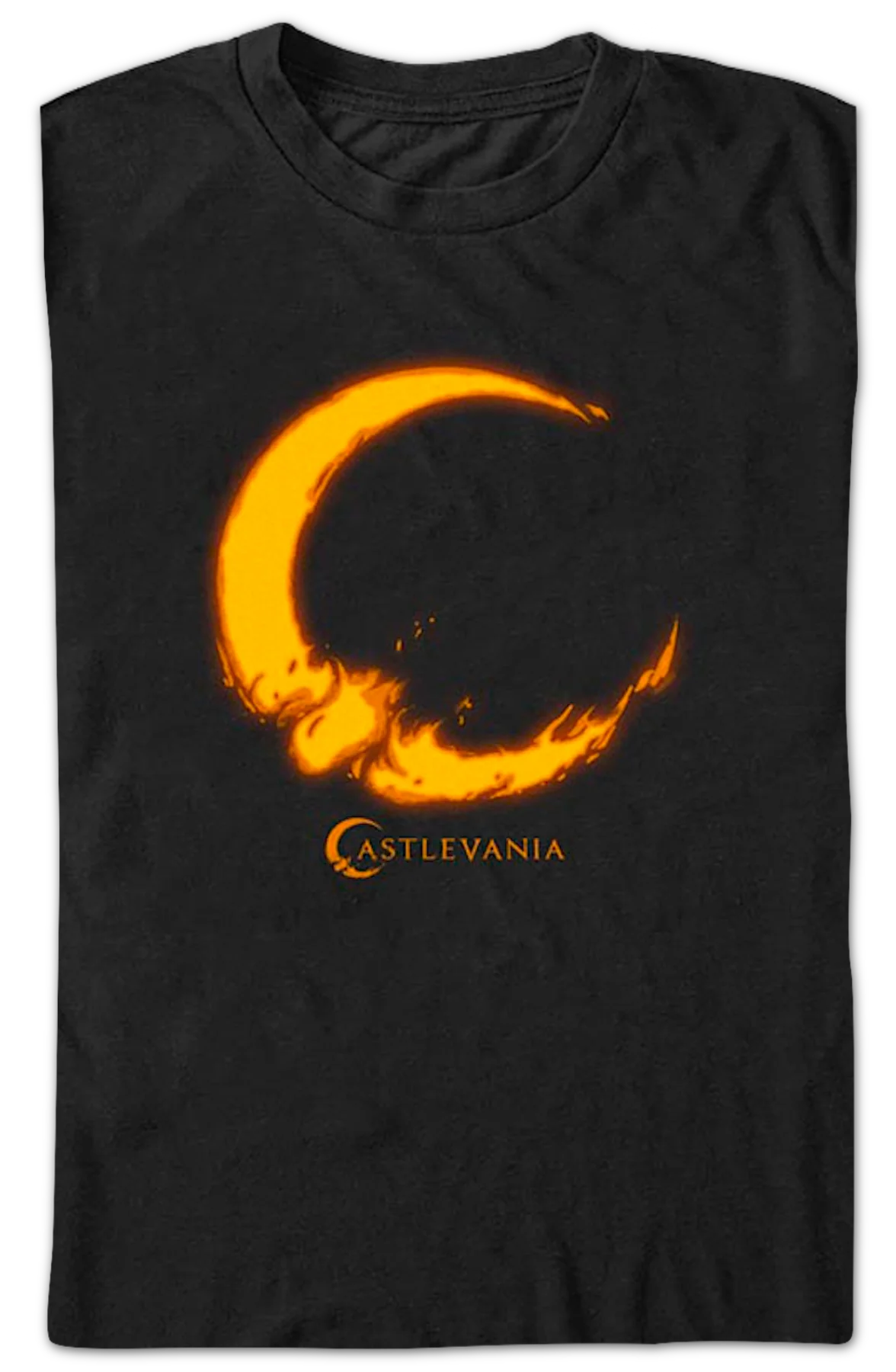 Flaming Logo Castlevania T-Shirt - Image 2