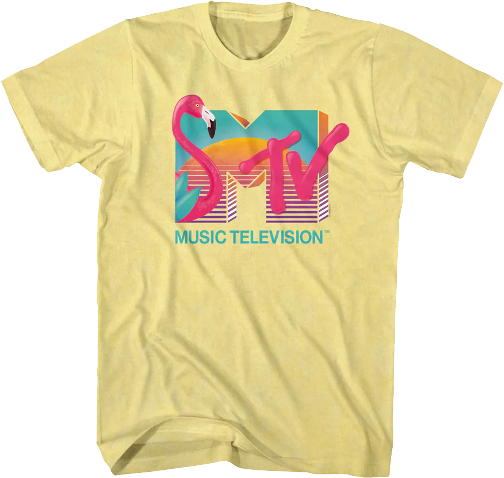 Flamingo Logo MTV Shirt