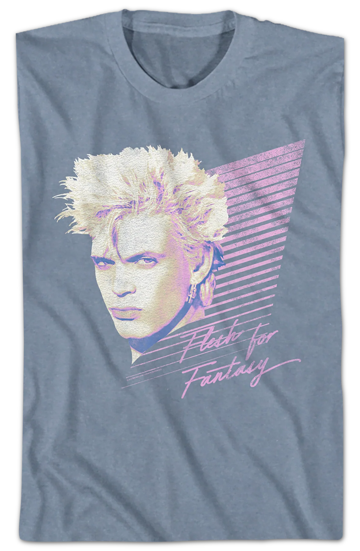 Flesh For Fantasy Billy Idol T-Shirt - Image 2