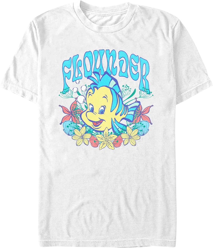 Flounder Little Mermaid T-Shirt