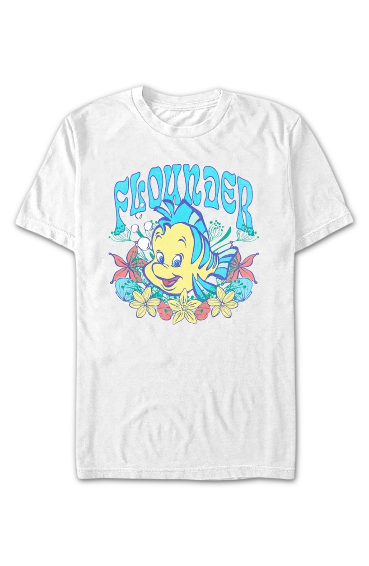 Flounder Little Mermaid T-Shirt - Image 2