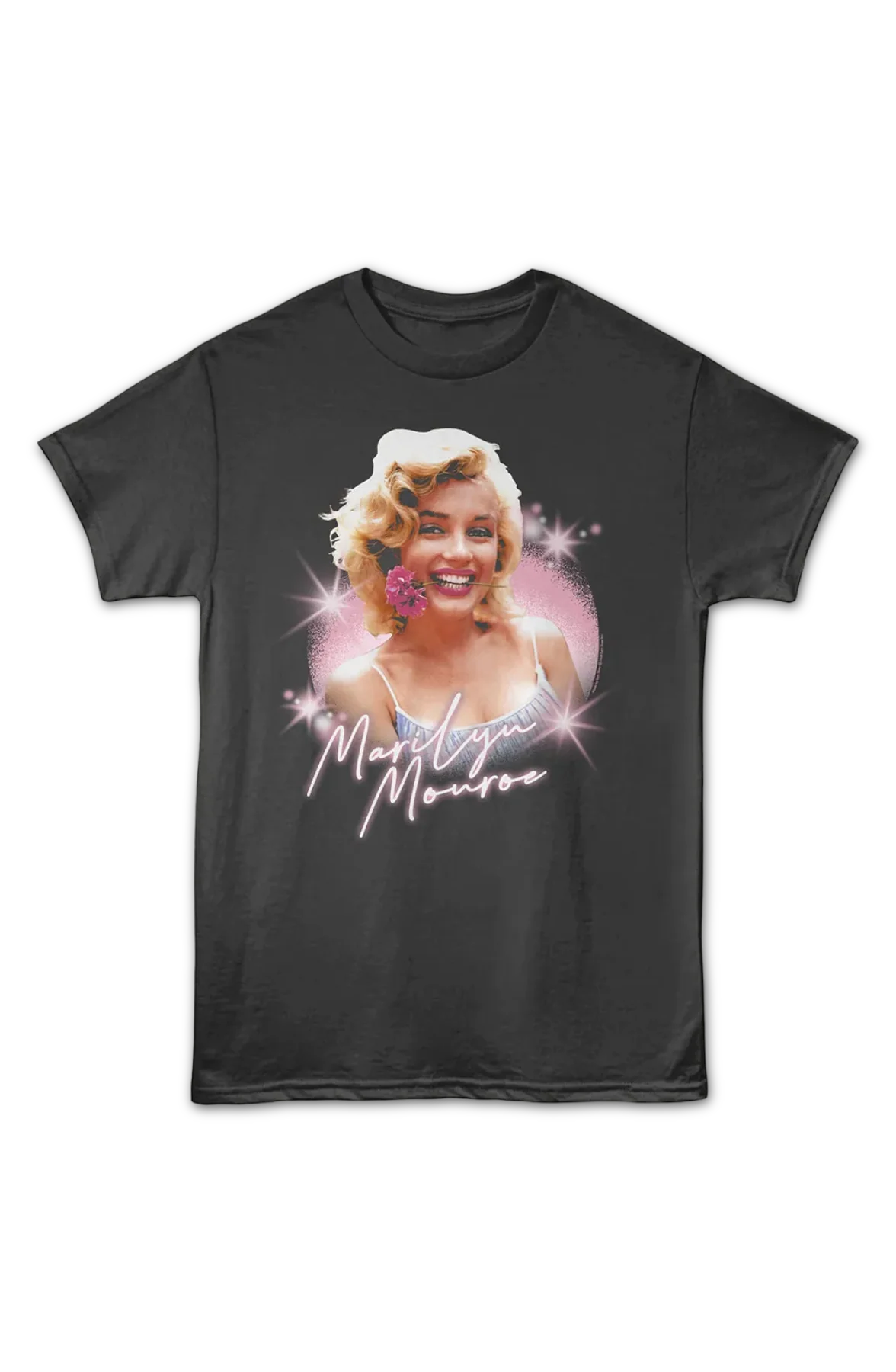 Flower Marilyn Monroe T-Shirt - Image 2