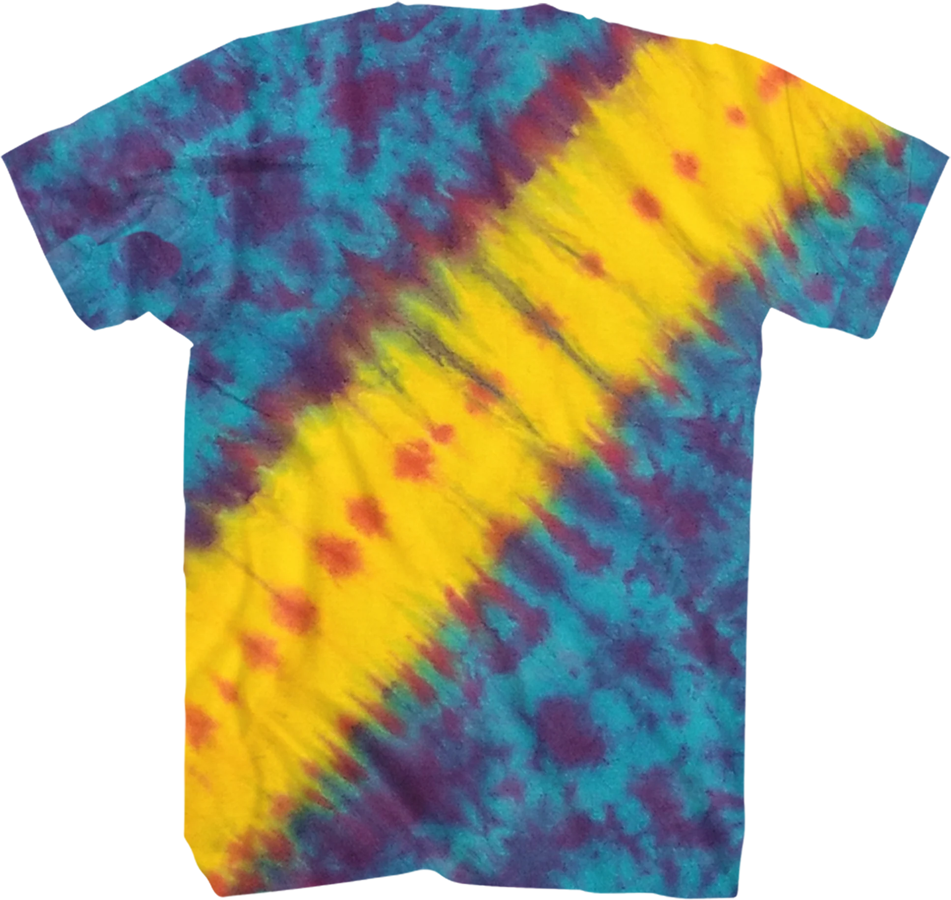 Flower Skeleton Grateful Dead Tie Dye T-Shirt - Image 3