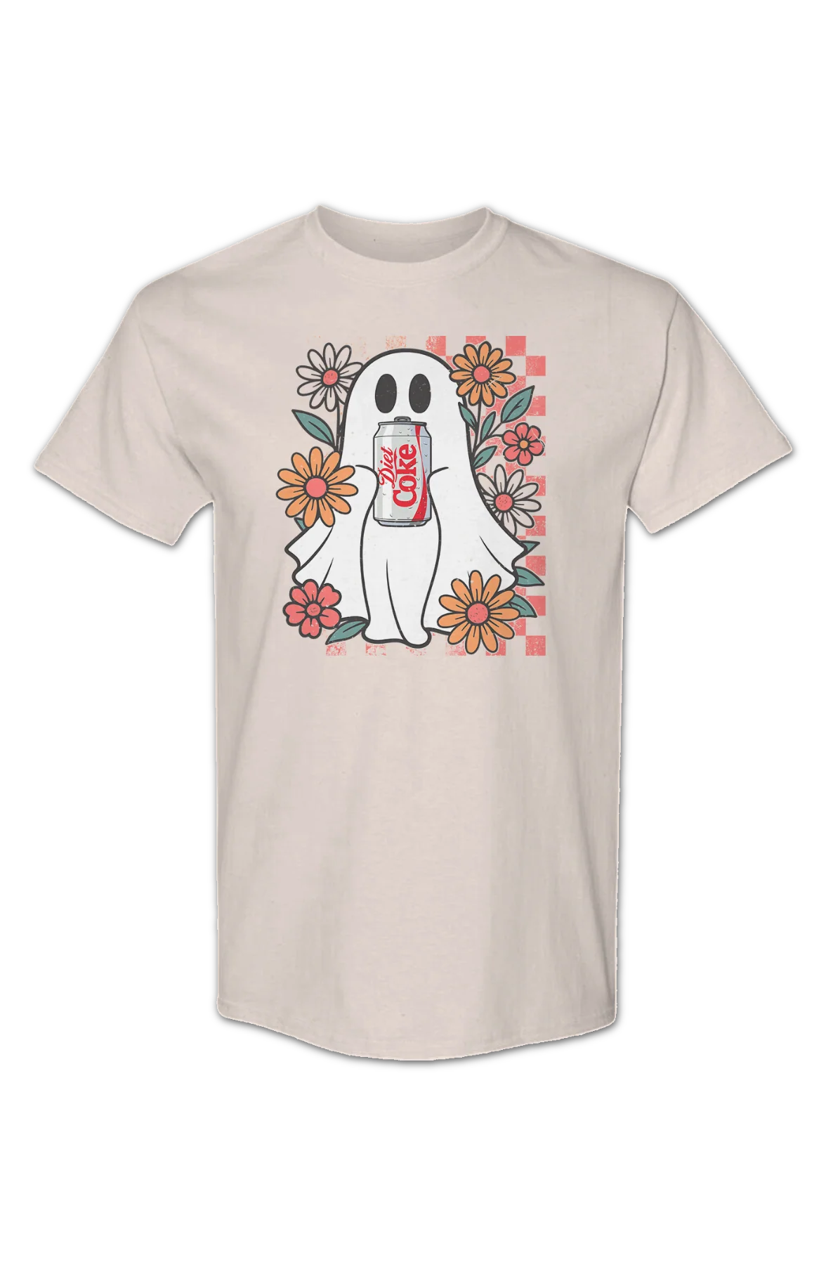 Flowers & Ghost Diet Coke T-Shirt - Image 2