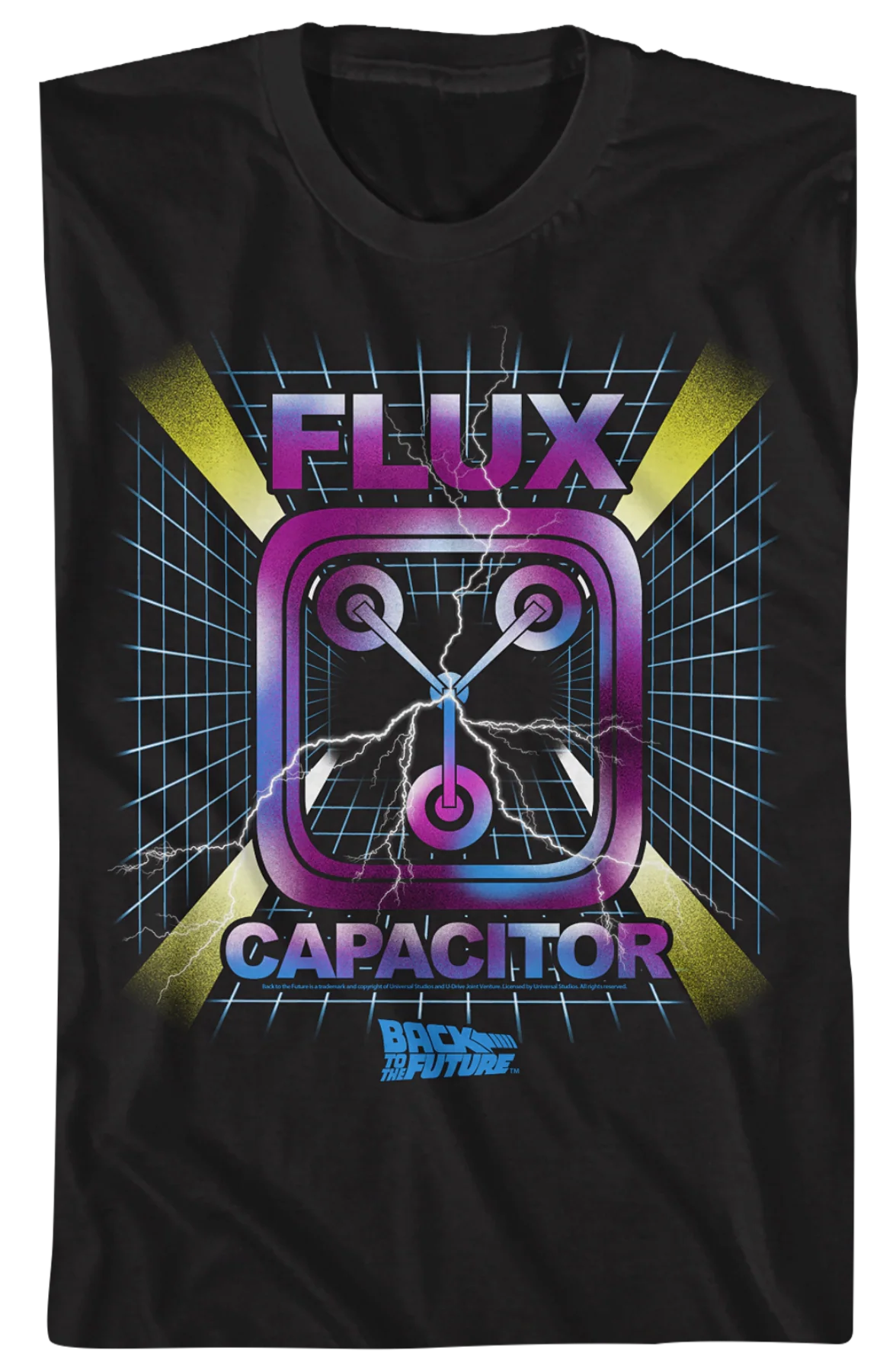 Flux Capacitor Graph Back To The Future T-Shirt - Image 2