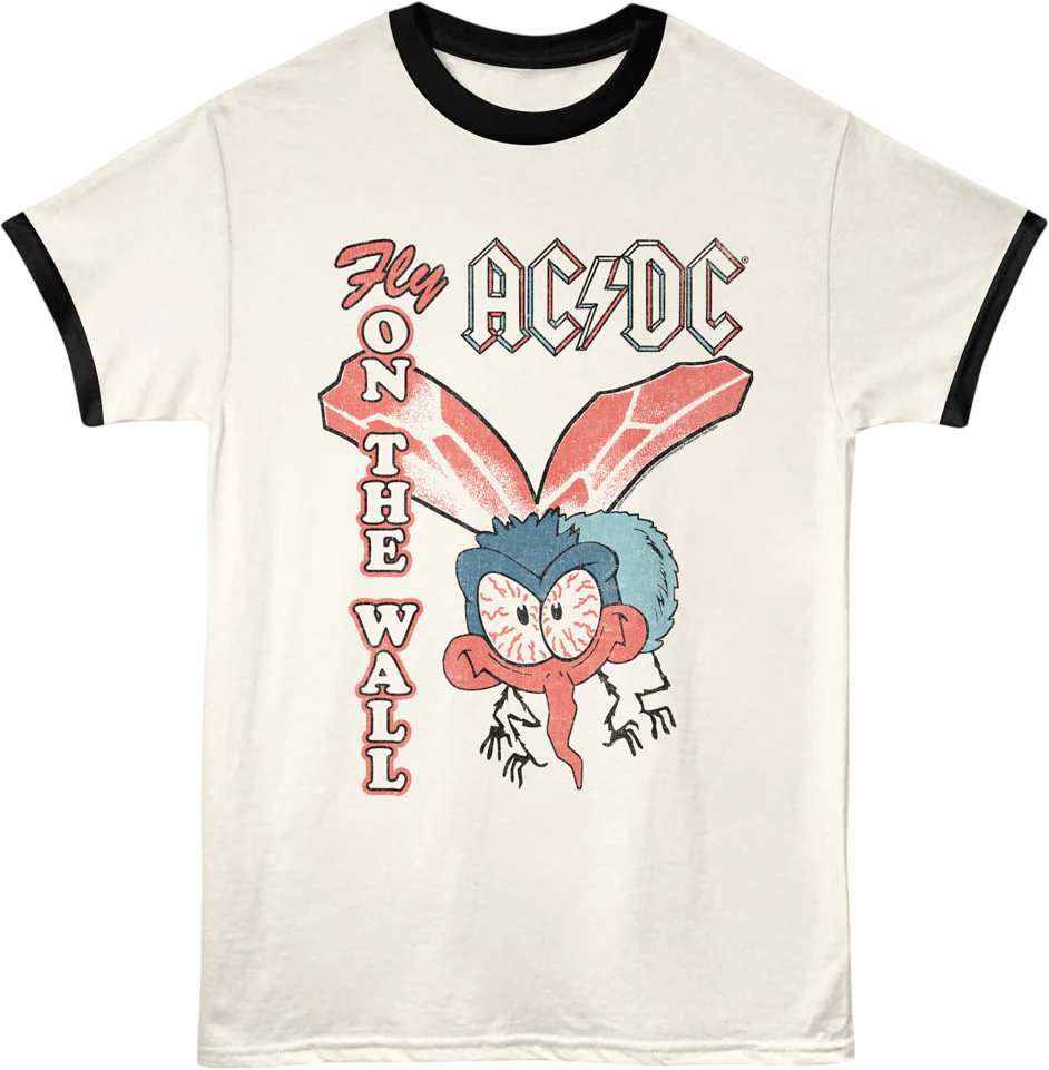 Fly On The Wall ACDC Ringer Shirt