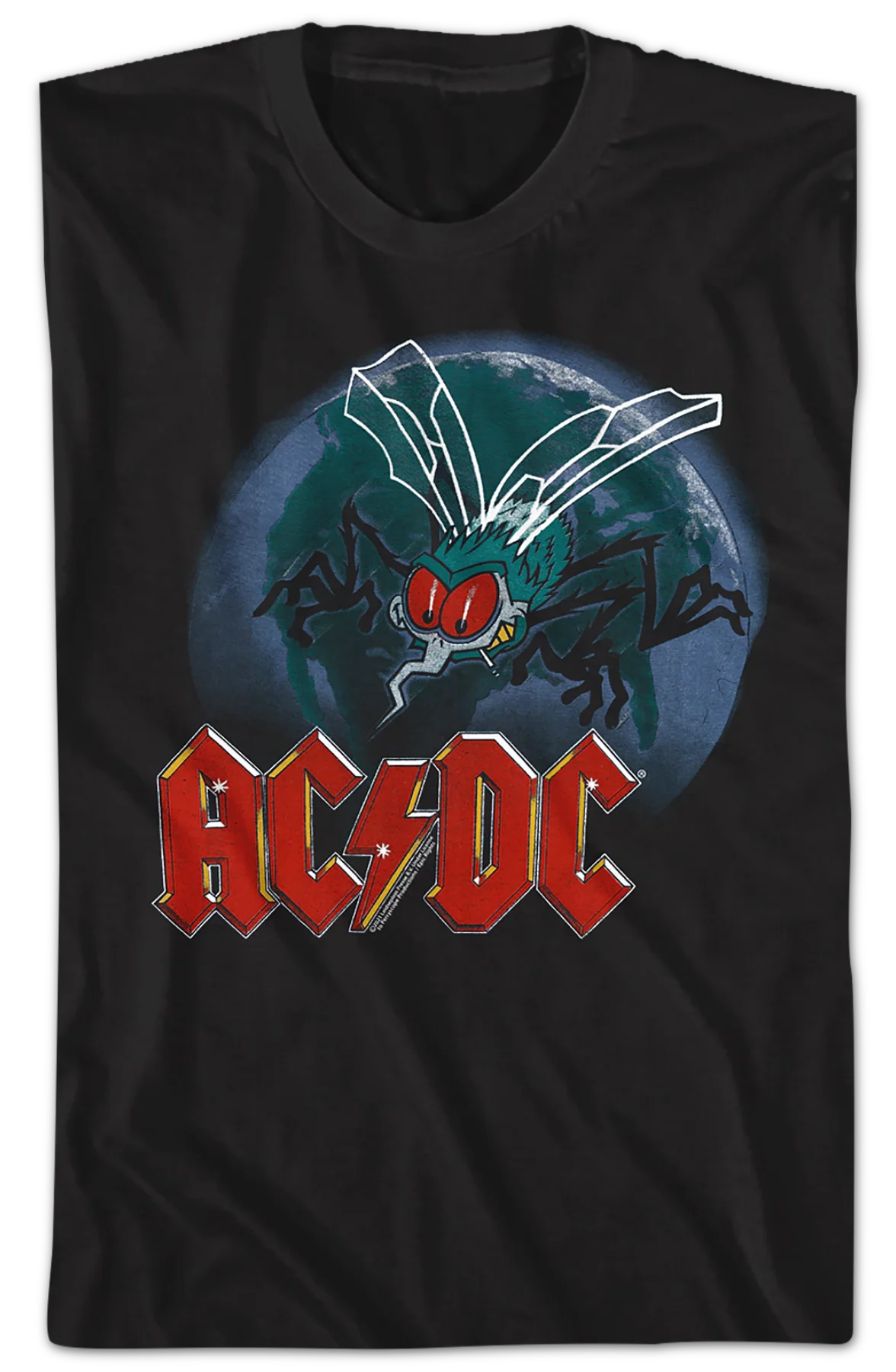 Fly On The Wall Tour ACDC Shirt - Image 2