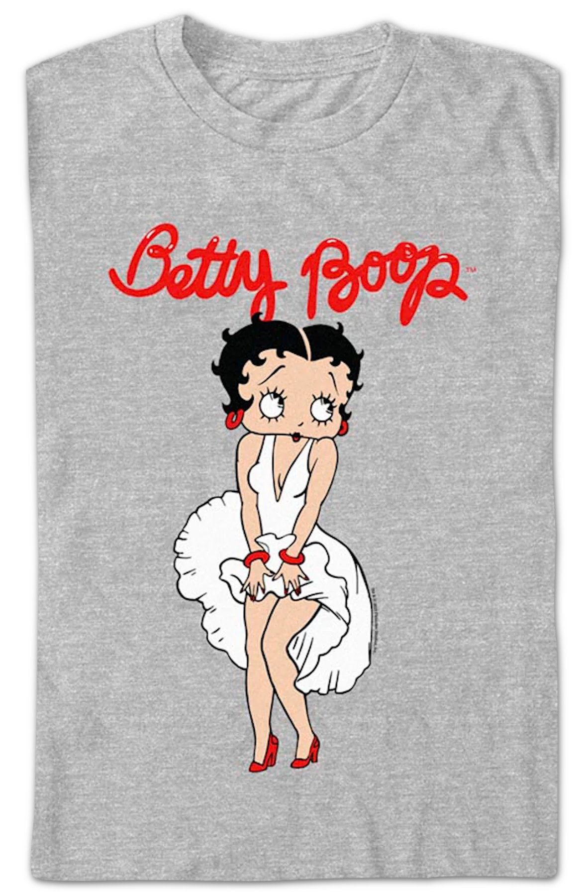 Flying Skirt Betty Boop T-Shirt - Image 2