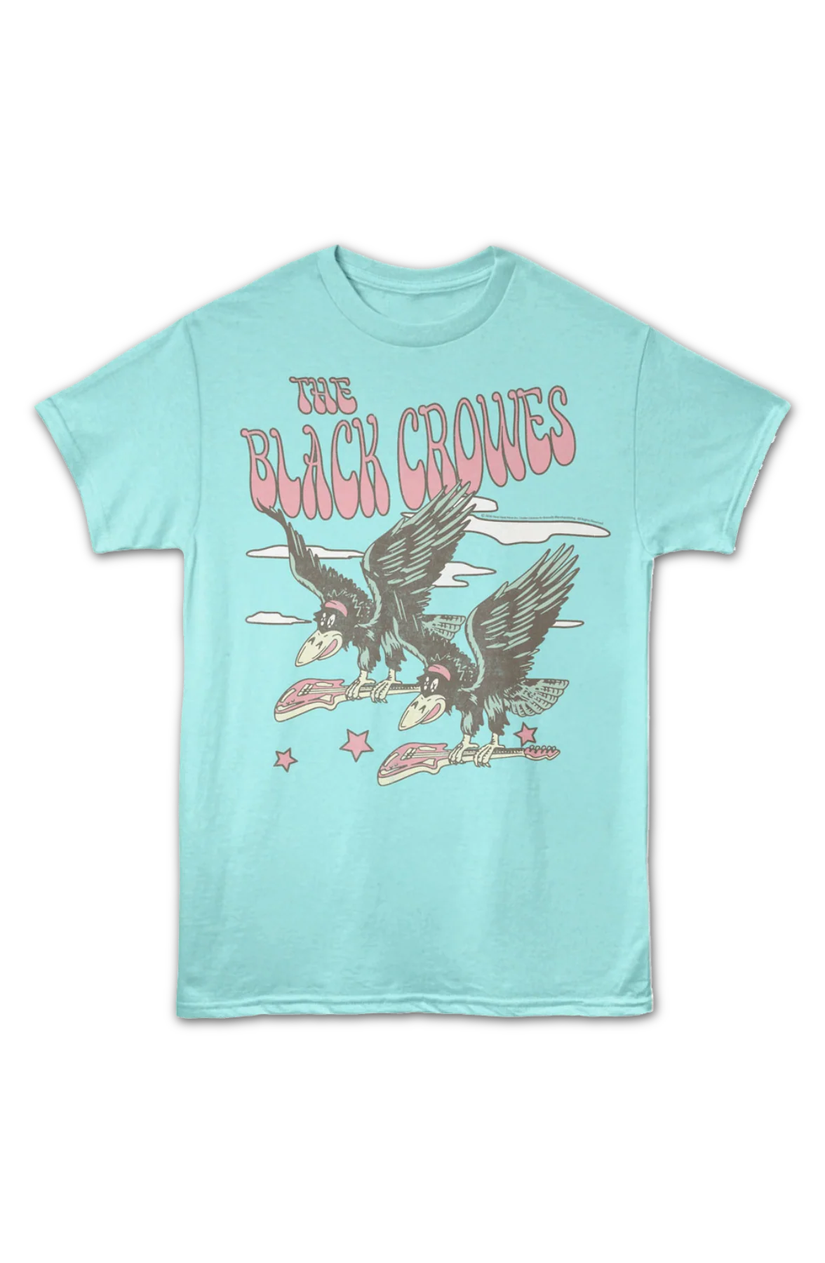 Flying With Guitars Black Crowes T-Shirt - Image 2