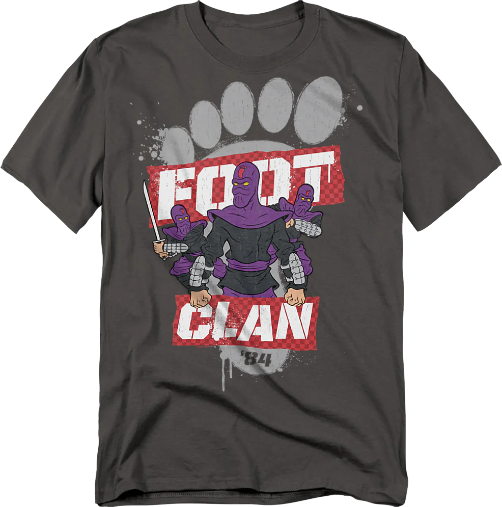 Foot Clan '84 Teenage Mutant Ninja Turtles T-Shirt