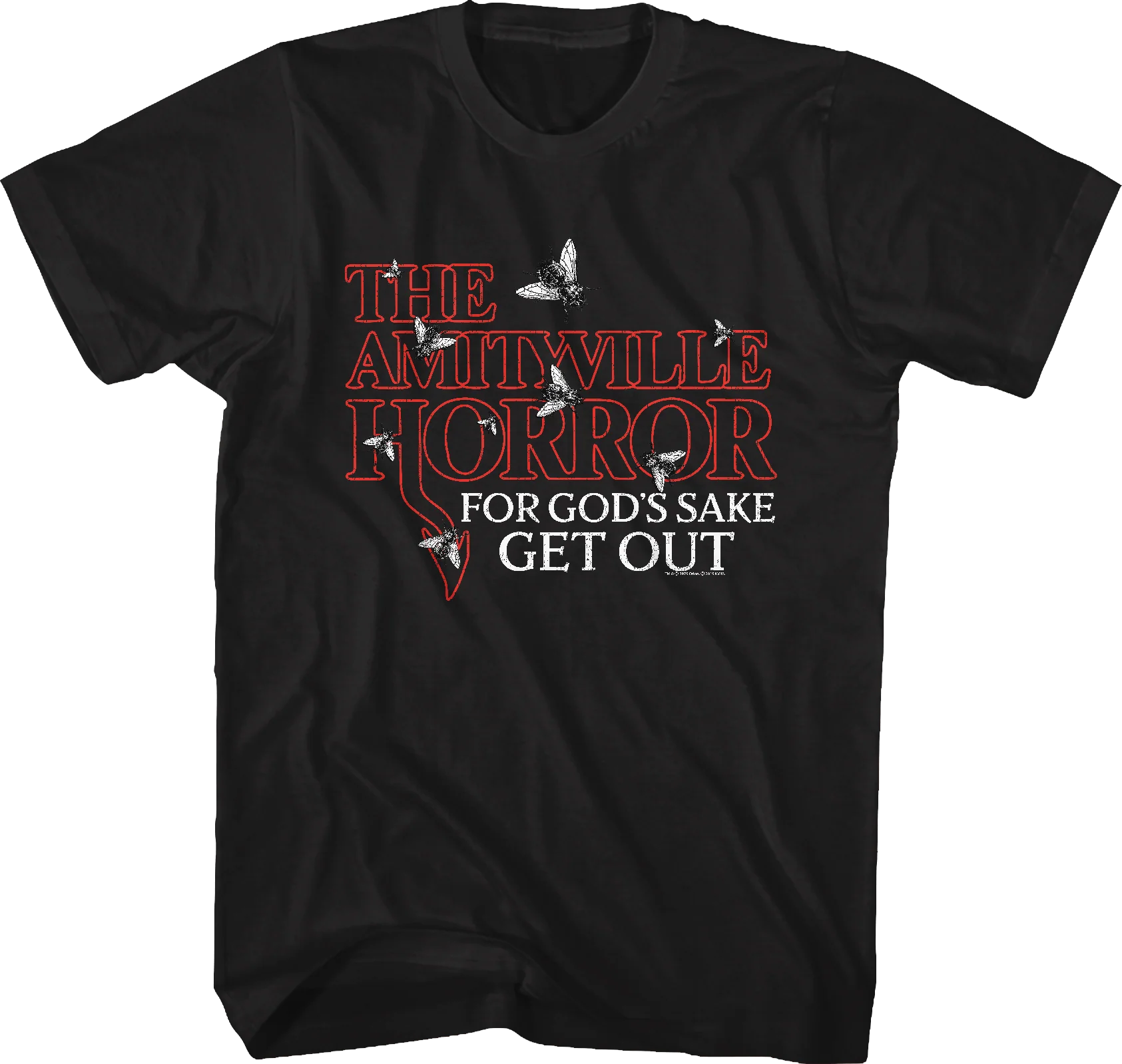For God's Sake Get Out Amityville Horror T-Shirt