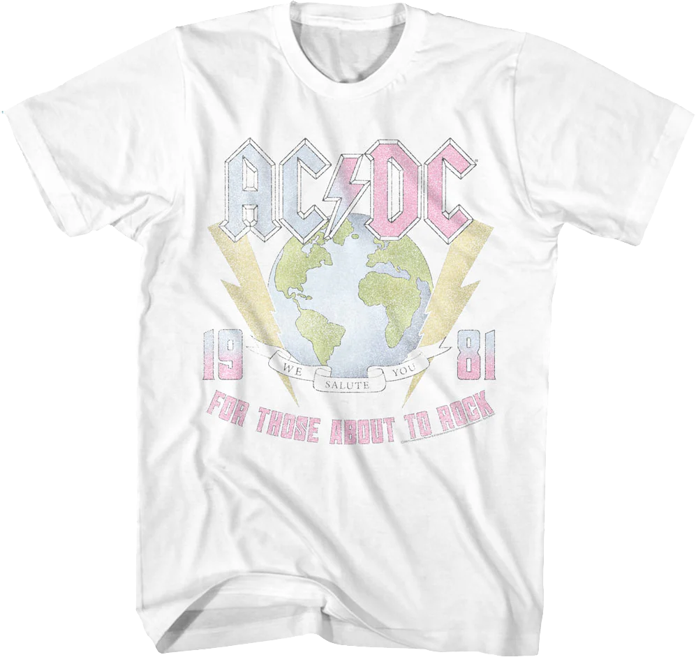 For Those About To Rock 1981 ACDC T-Shirt