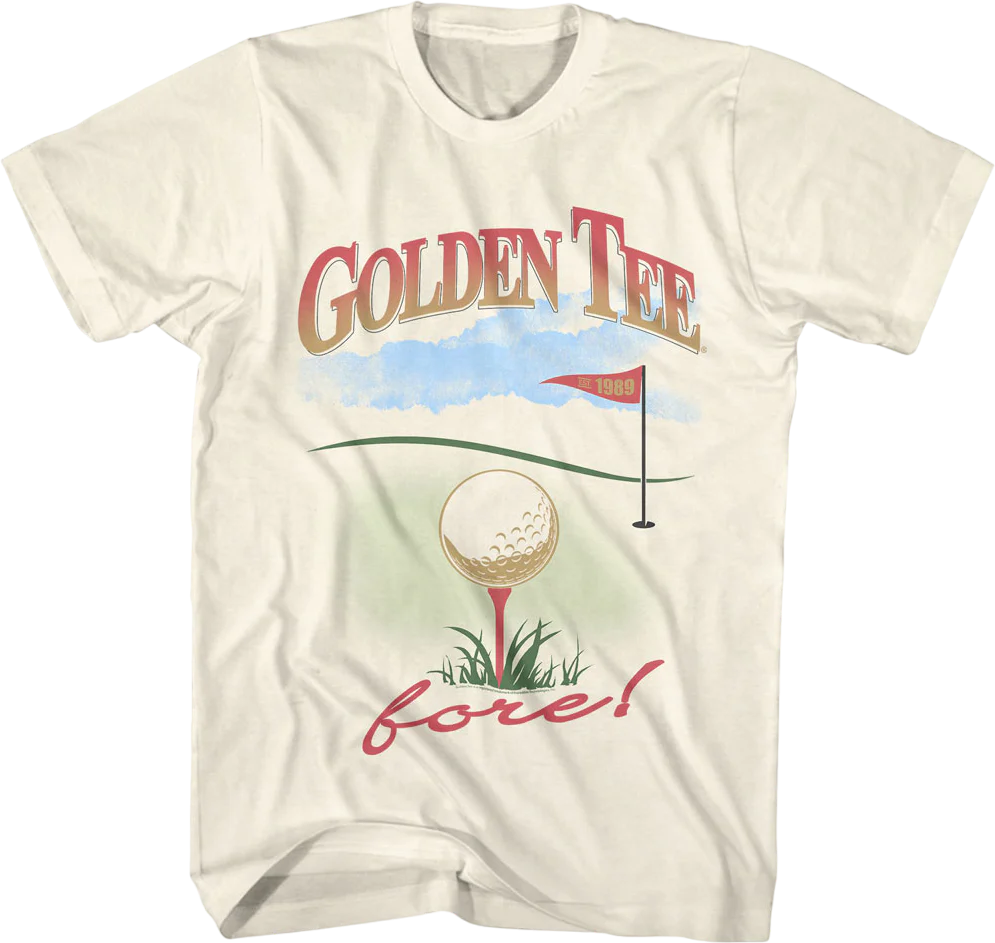 Fore! Golden Tee Golf T-Shirt