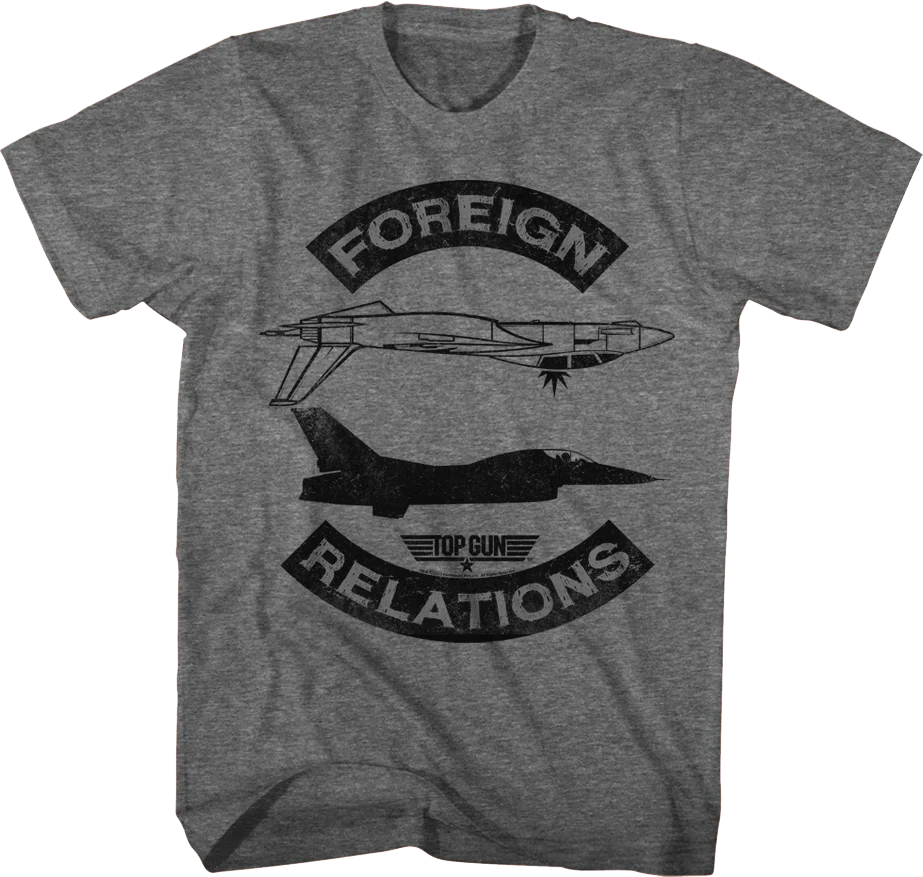 Foreign Relations Top Gun T-Shirt