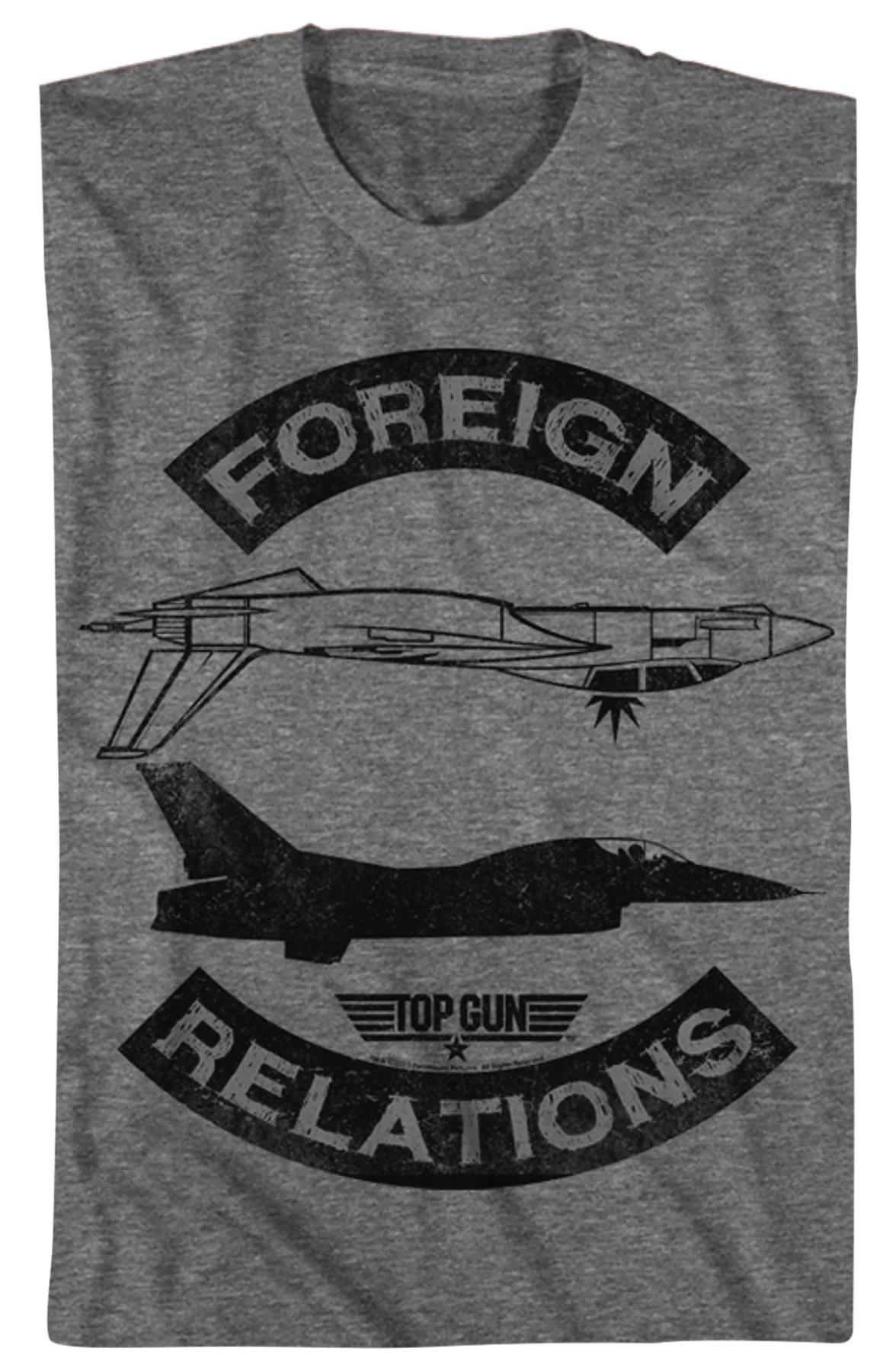 Foreign Relations Top Gun T-Shirt - Image 2